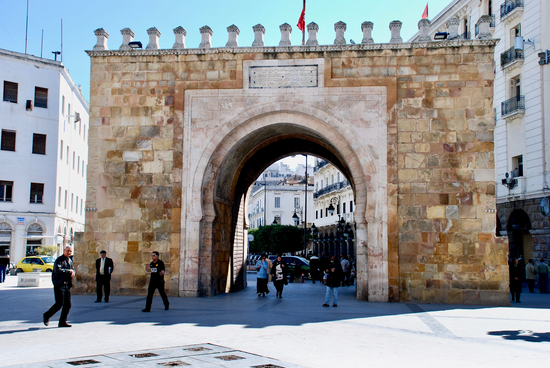 Bab El Bhar, das wehrhafte Stadttor von Tunis