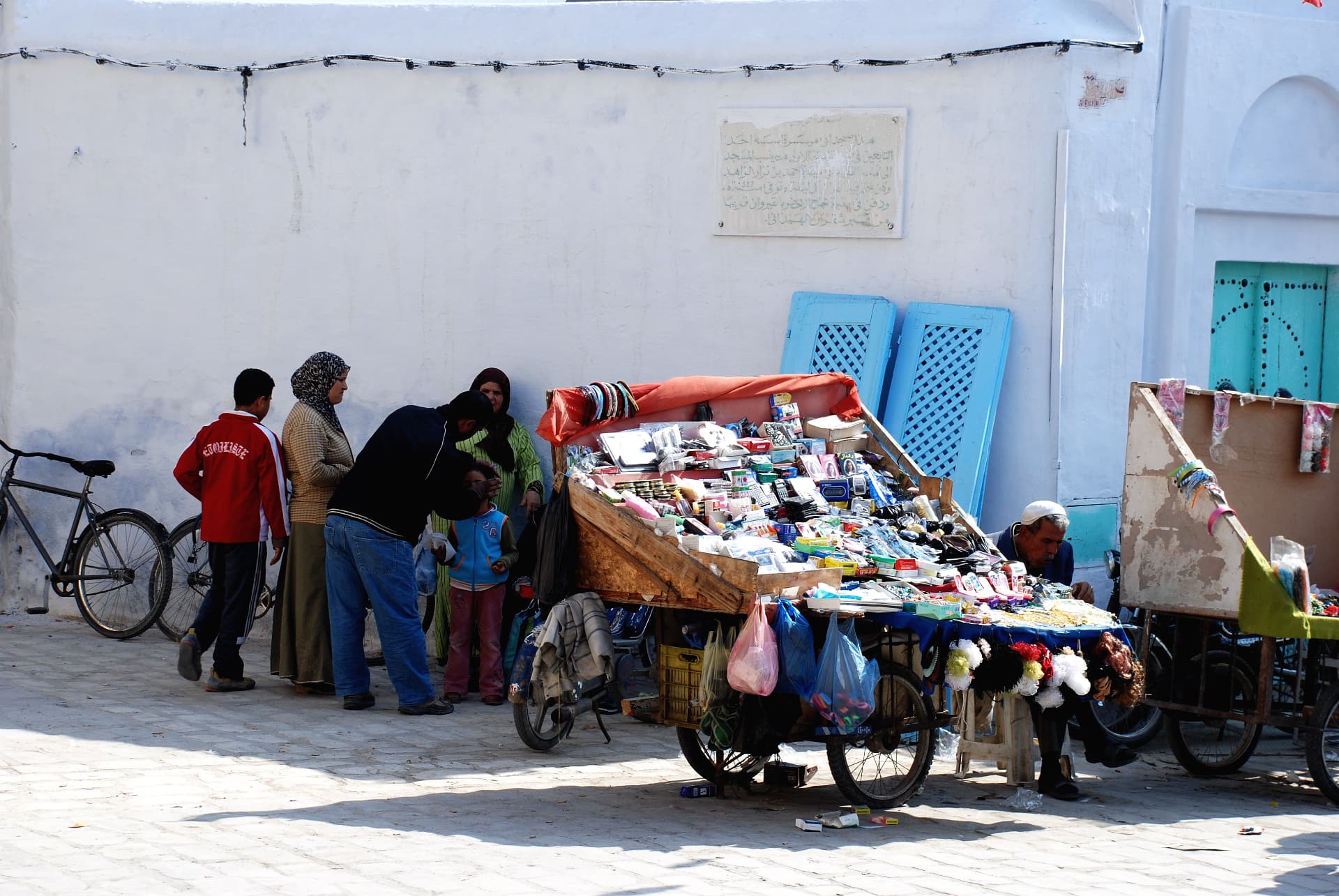 Strassenhändler in der Medina