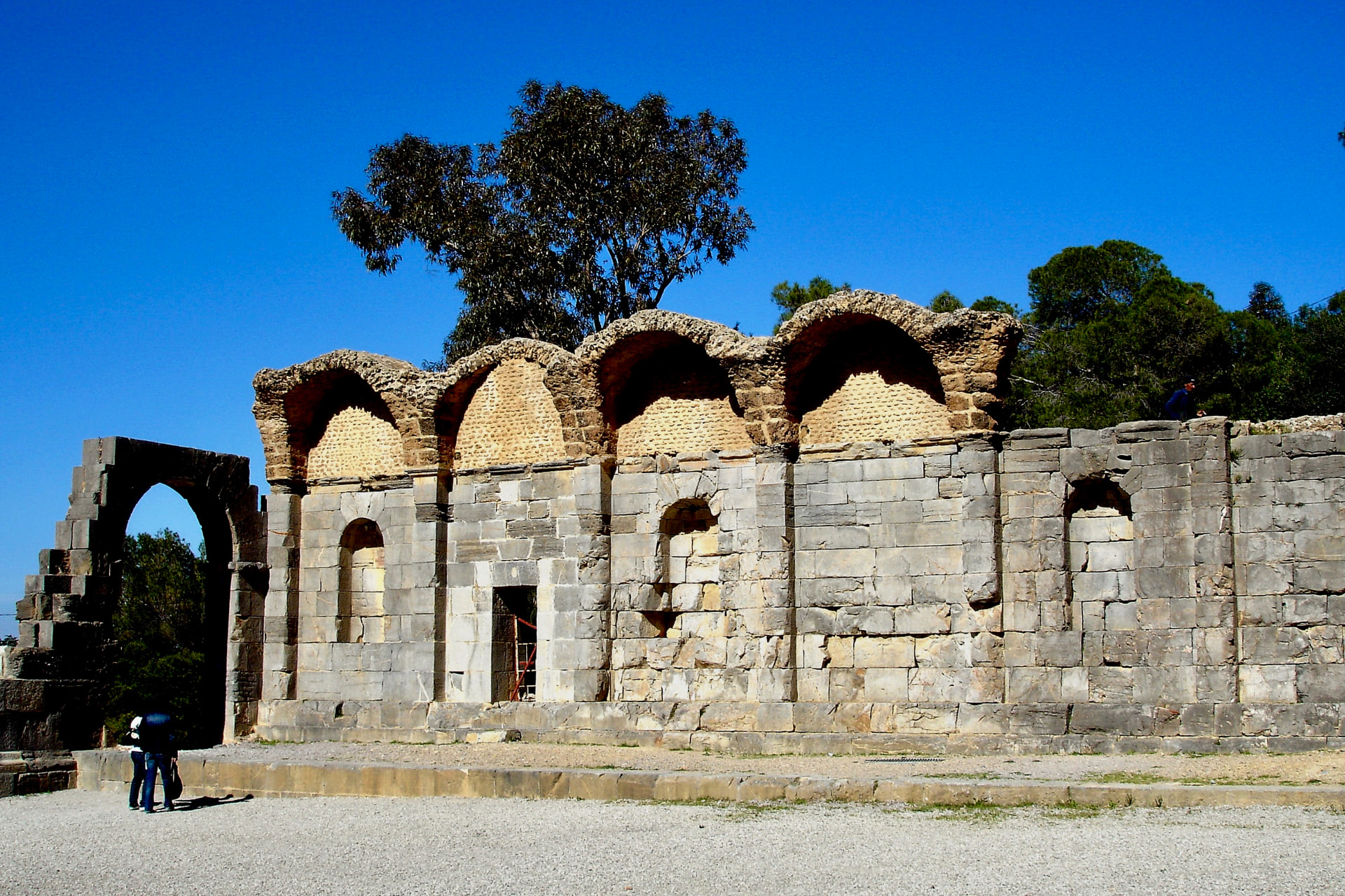 Römischer Bogen am Wassertempel von Zaghouan