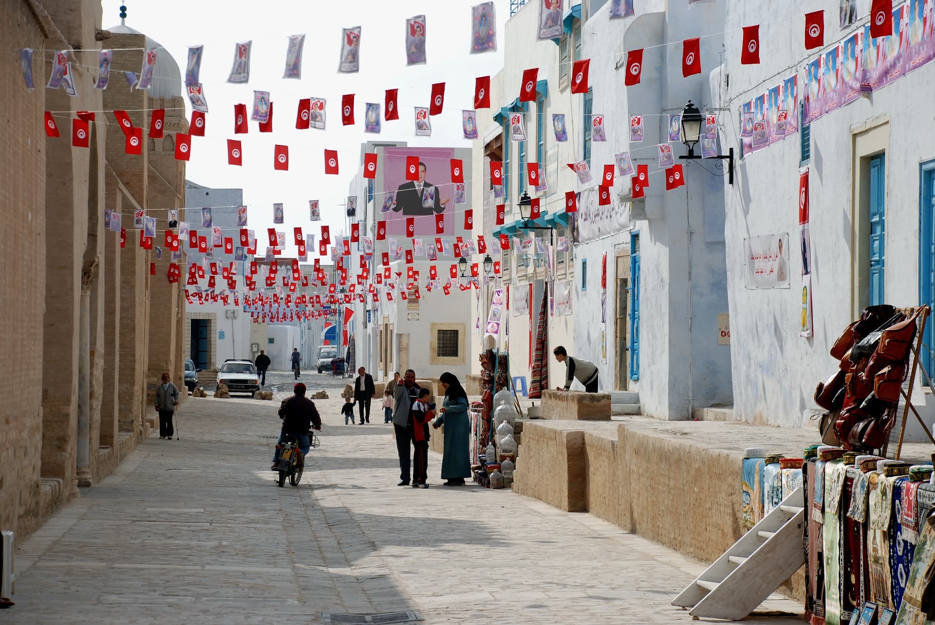 In den Gassen der Medina von Kairouan