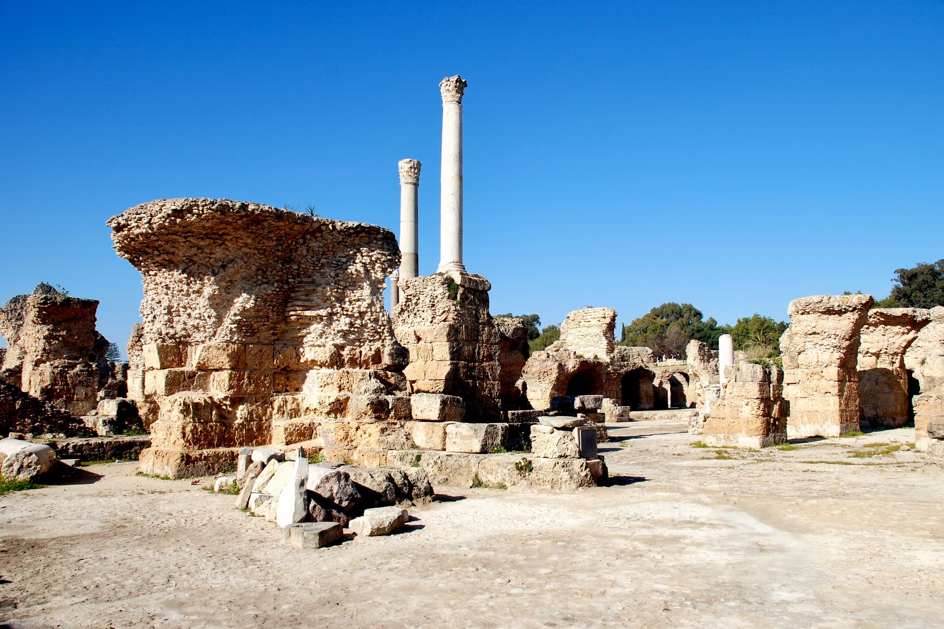 Säulen der Antoninus-Thermen